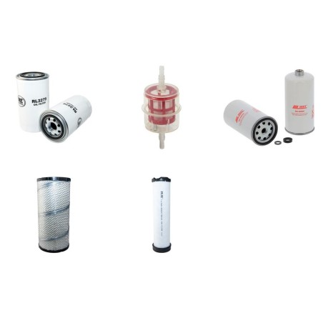 Filter kit for Case JX 1100U Air Oil Fuel Filters