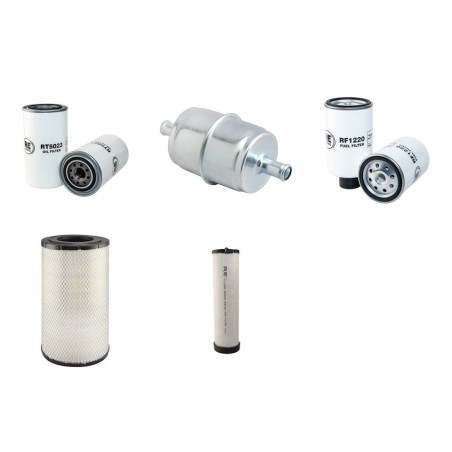 CASE MX 110 Filter Service Kit Air Oil Fuel Filters w/Cummins 9T590 Eng.