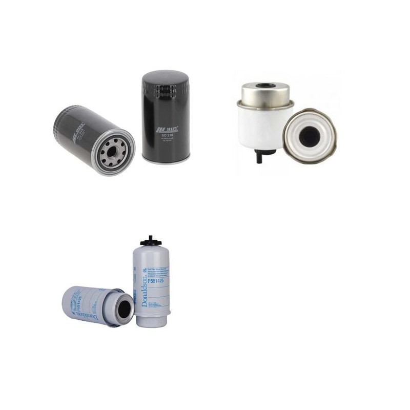 Filter kit for Case MXM 120 PRO Air Oil Fuel Filters with Iveco Engine