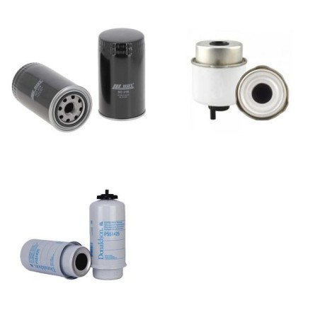 CASE MXM 140 PRO Filter Service Kit Air Oil Fuel Filters w/Iveco Eng.