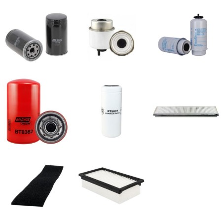 Filter kit for Case-International-STEYR MXM 155 PRO with Iveco Engine