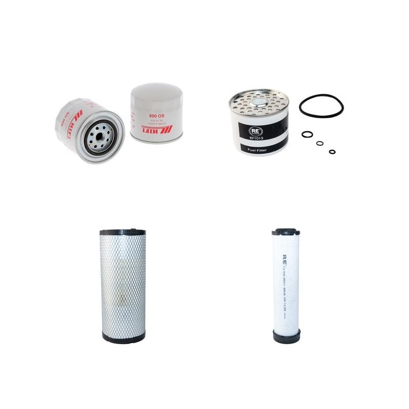 Filter kit for Case PJ/PJN/PJV 75 Air Oil Fuel Filters