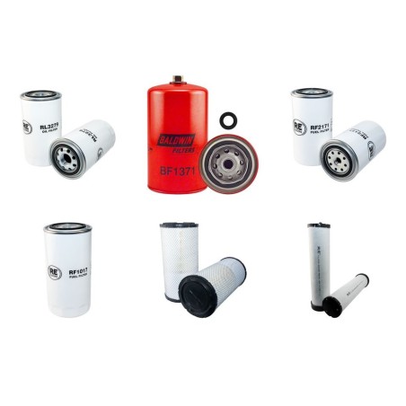 CASE PUMA 155 Filter Service Kit Air Oil Fuel Filters w/CNH 6678TA/EEJ Eng.