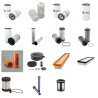 Case Puma 160 CVX Complete Filter Service Kit
