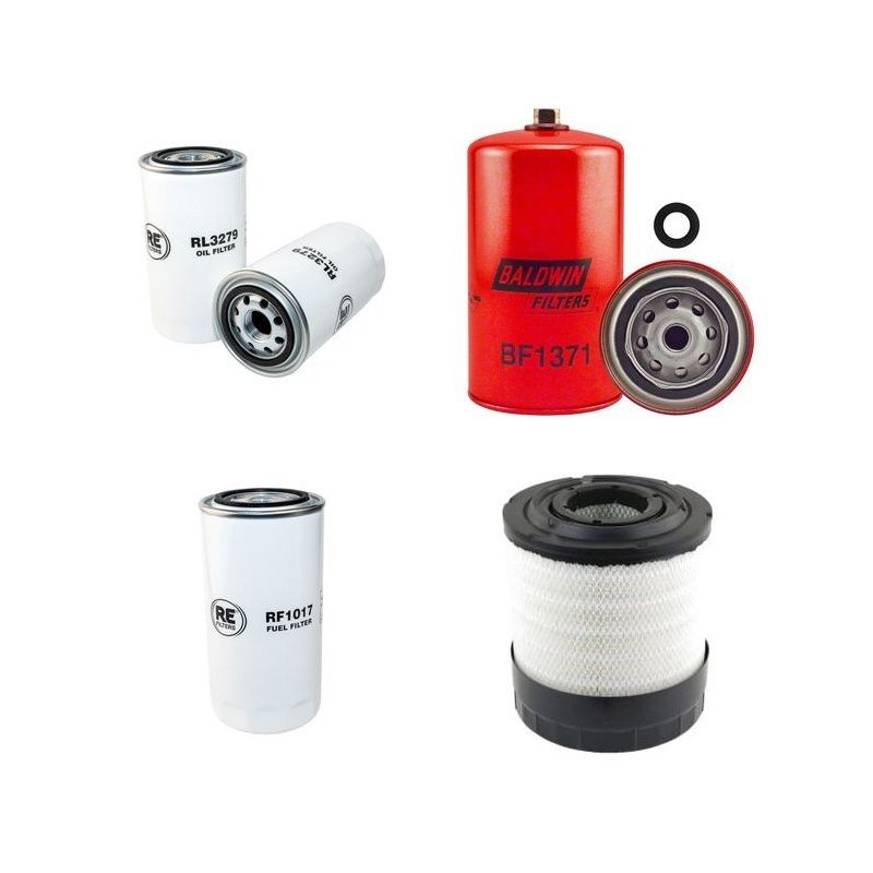 Filter kit for Case Puma 165 Air Oil Fuel Filters