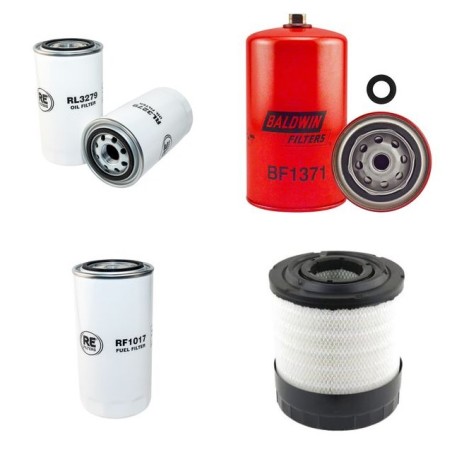 Filter kit for Case Puma 165 Air Oil Fuel Filters