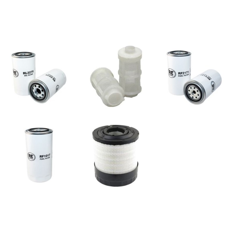Filter kit for Case Puma 185 EP Air Oil Fuel Filters