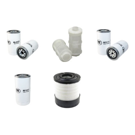 CASE PUMA 185 EP Filter Service Kit Air Oil Fuel Filters