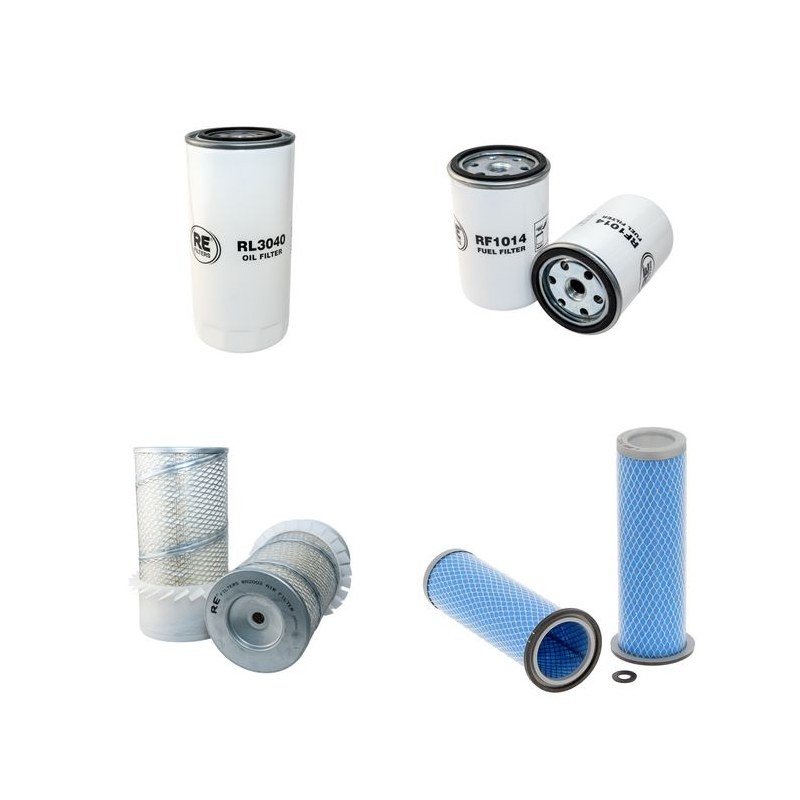 Filter kit suitable for CAT CB525 with Deutz F5L912 Engine Air Oil Fuel Filters