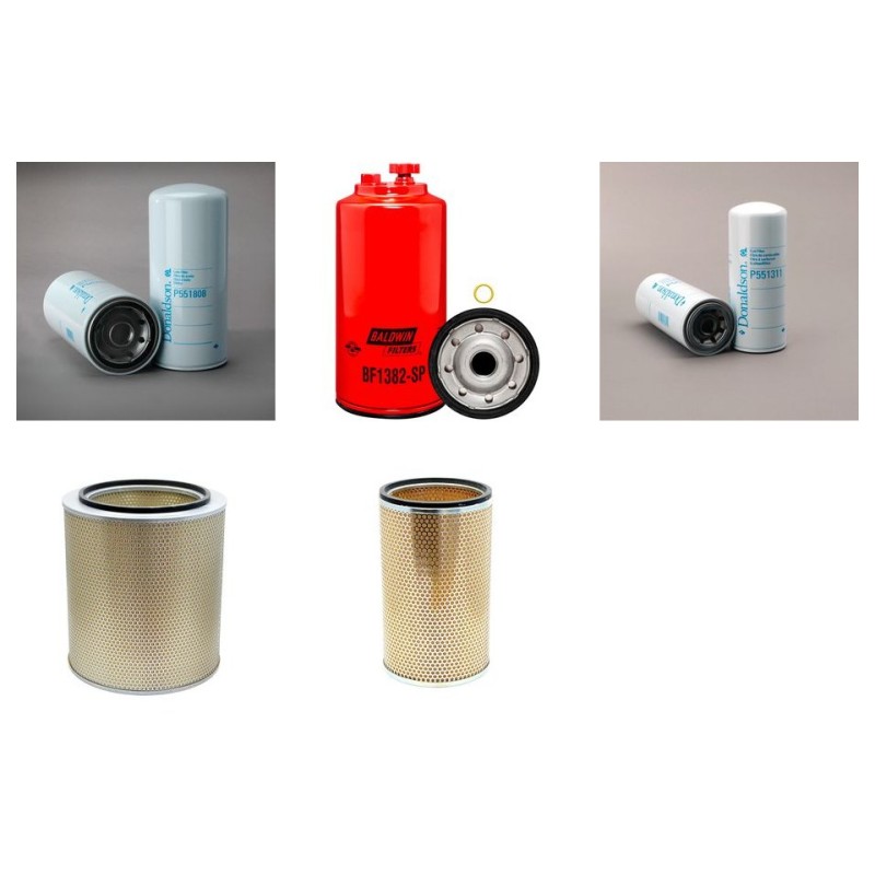 CHALLENGER MT 855 B Filter Service Kit w/CAT C18 Eng.   YR  2007-