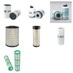 Filter kit suitable for CAT CB535B with CAT Engine Serial No 3AR1-