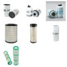 Filter kit suitable for CAT CB535B with CAT Engine Serial No 3AR1-