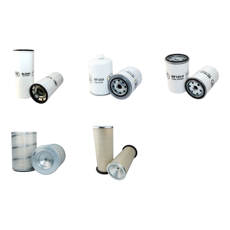 CHALLENGER TG 2204 Filter Service Kit Air Oil Fuel Filters w/Cummins  Eng.