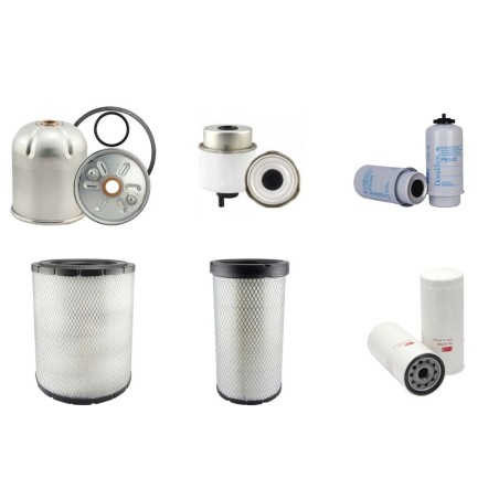 CHALLENGER TG 2244 Filter Service Kit Air Oil Fuel Filters w/SISU Eng.