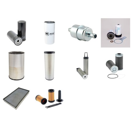 CHALLENGER TG 8300 Filter Service Kit w/SISU Eng.   YR  2011-