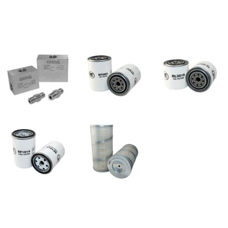 CLAAS 85 Filter Service Kit with Perkins 63724 Eng