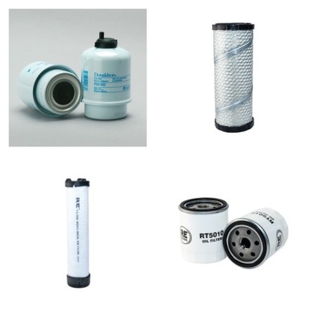 Filter kit suitable for CAT CC34 with CAT Engine Air Oil Fuel Filters