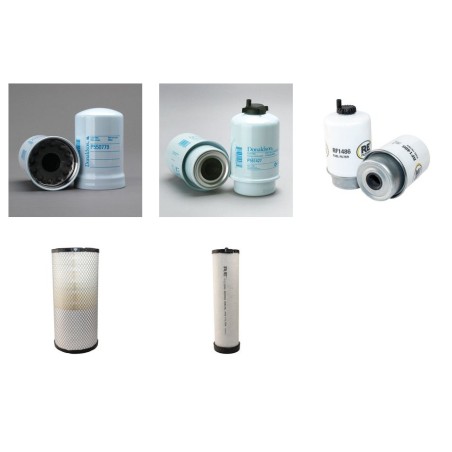 CLAAS ARES 657 Filter Service Kit Air Oil Fuel Filters w/DPS 6068 Eng.   YR  9.03-