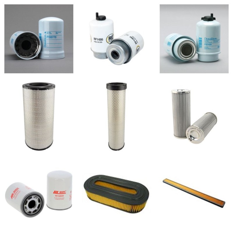 CLAAS ARES 836 Filter Service Kit w/DPS 6068T Eng.