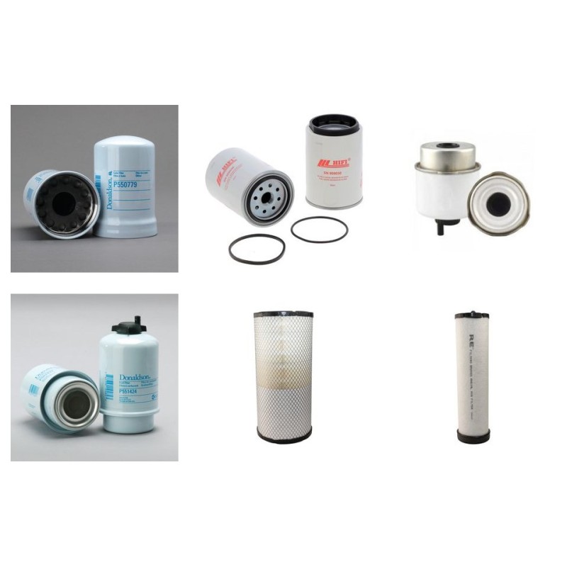 CLAAS ARION 430 M Filter Service Kit Air Oil Fuel Filters w/DPS (115HP/PS) Eng.   YR  2010-