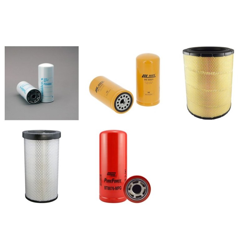 CLAAS CHALLENGER 55 Filter Service Kit w/CAT. 3126 ATAAC Eng.   YR  1997-2002
