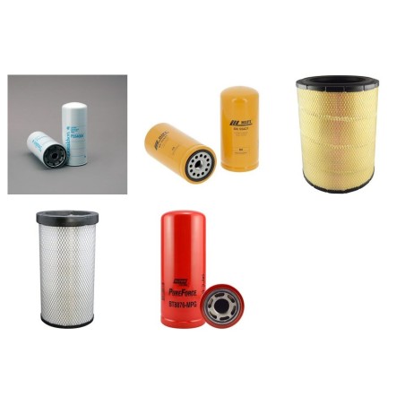 CLAAS CHALLENGER 55 Filter Service Kit w/CAT. 3126 ATAAC Eng.   YR  1997-2002
