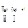 Filter kit suitable for CAT CS433C with Perkins 1104D Engine Air Oil Fuel Filters
