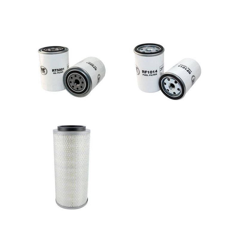 CLAAS DOMINATOR 38 S Filter Service Kit Air Oil Fuel Filters w/Perkins 4.236 Eng.