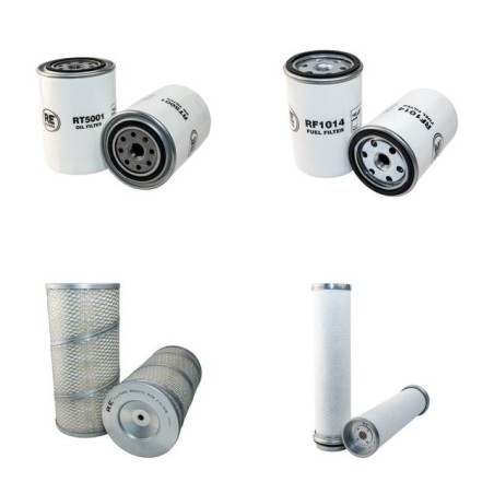 CLAAS DOMINATOR 56 Filter Service Kit Air Oil Fuel Filters w/Perkins 4.248 Eng.