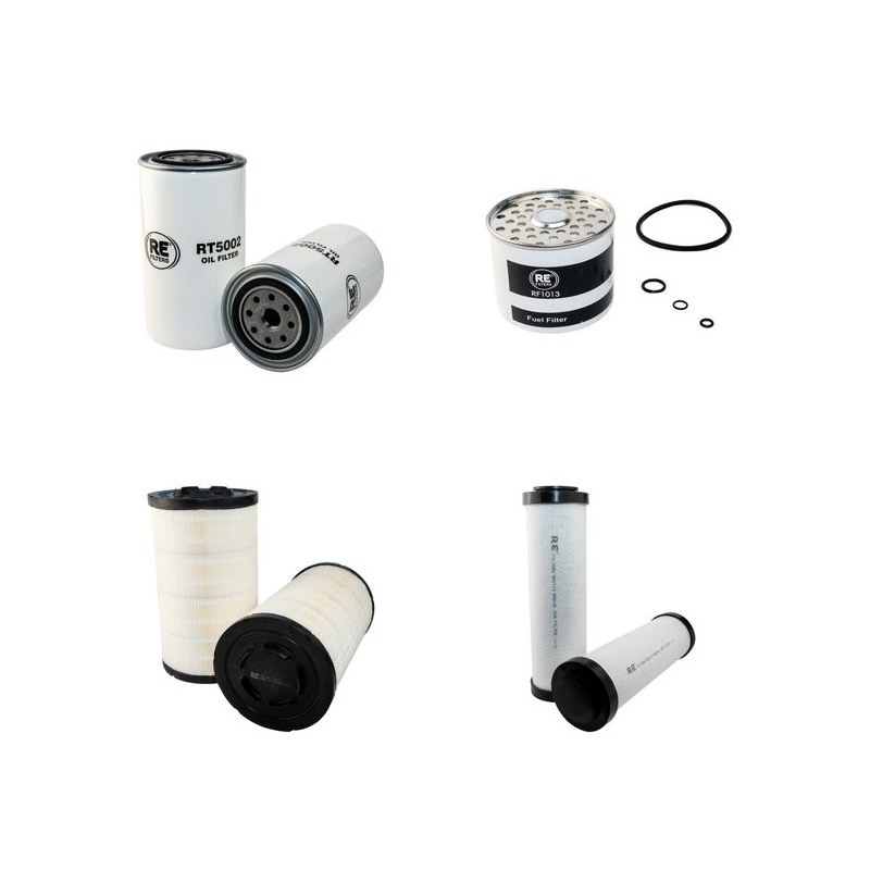 CLAAS DOMINATOR 68 Filter Service Kit Air Oil Fuel Filters w/Perkins 1006.6 Eng.