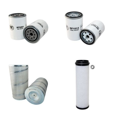 CLAAS DOMINATOR 88 S Filter Service Kit Air Oil Fuel Filters w/Perkins T 6.3544 Eng.