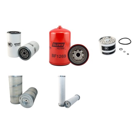 CLAAS DOMINATOR 88 SL Filter Service Kit Air Oil Fuel Filters w/Perkins 1006.6 Eng.