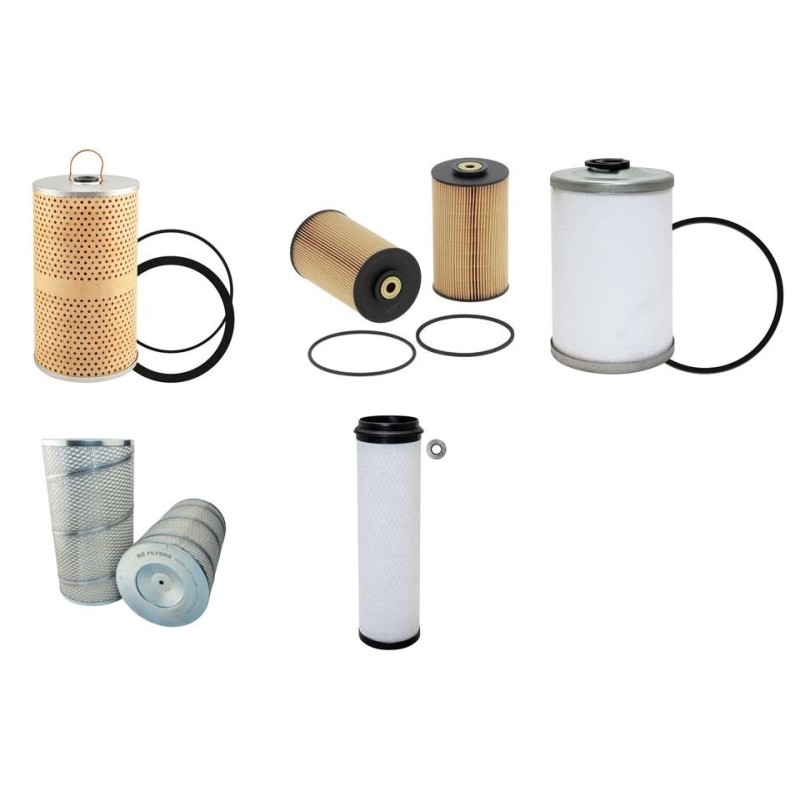 CLAAS DOMINATOR 96 Filter Service Kit Air Oil Fuel Filters w/MERCEDES OM360 Eng.