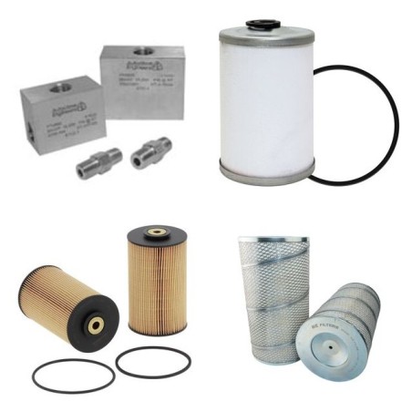 CLAAS DOMINATOR 100 Filter Service Kit Air Oil Fuel Filters w/Perkins V 8.605 Eng.