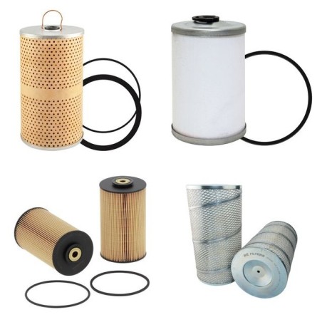 CLAAS DOMINATOR 100 Filter Service Kit Air Oil Fuel Filters w/MERC. OM 352/OM360 Eng.