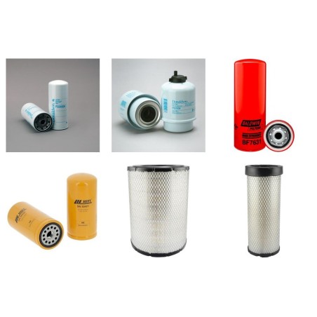 Filter kit suitable for CAT CS573D with CAT Engine YR 2002- Air Oil Fuel Filters
