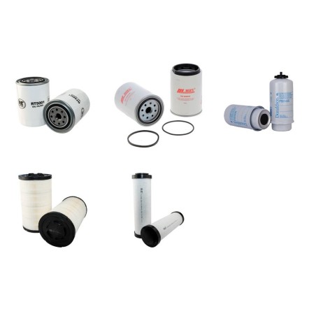 CLAAS DOMINATOR 130 Filter Service Kit Air Oil Fuel Filters w/CAT 3056E Eng.