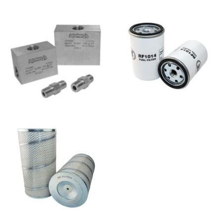 CLAAS JAGUAR 60SF Filter Service Kit with Perkins 6372 Eng