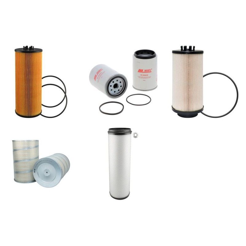 CLAAS JAGUAR 960 Filter Service Kit Air Oil Fuel Filters w/MERCEDES OM 502LA Eng.   YR  2008-