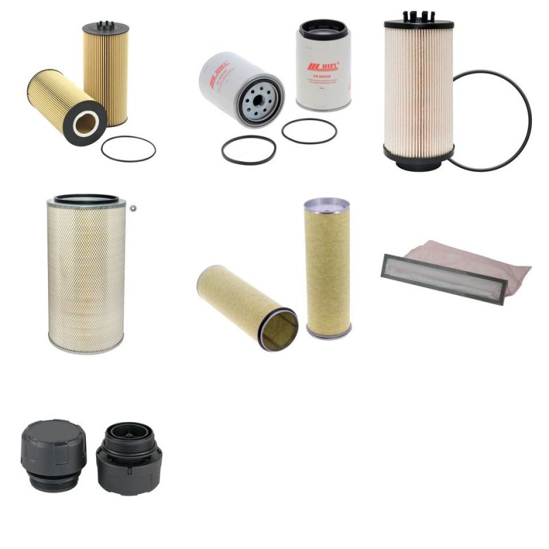 CLAAS JAGUAR 980 Filter Service Kit w/MERCEDES OM 460LA 2X Eng.   YR  2008-