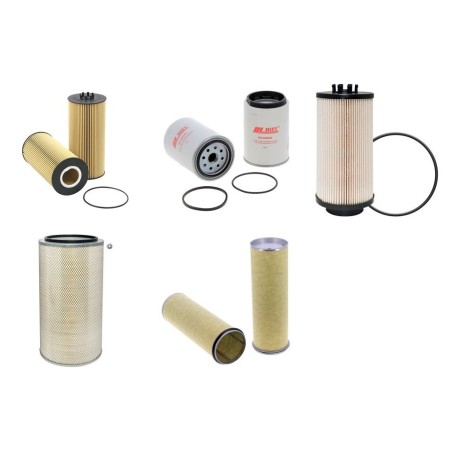CLAAS JAGUAR 980 Filter Service Kit Air Oil Fuel Filters w/MERCEDES OM 460LA 2X Eng.   YR  2008-