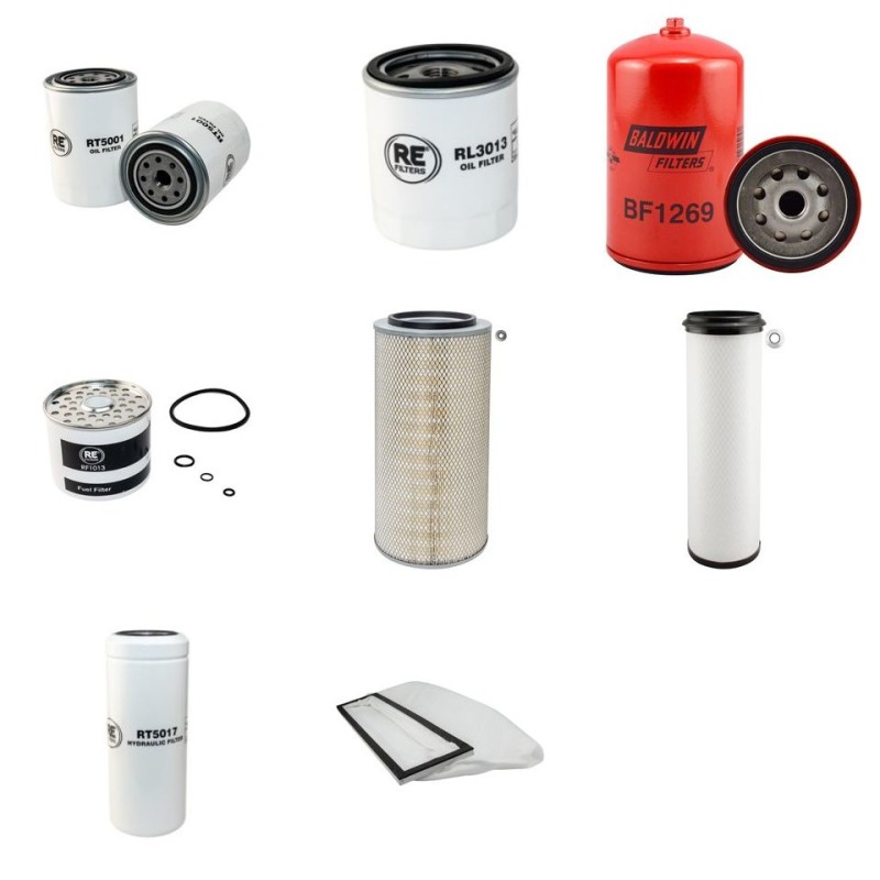 CLAAS LEXION 410 Filter Service Kit w/Perkins 1006.6TA Eng.   YR  01.96-12.01