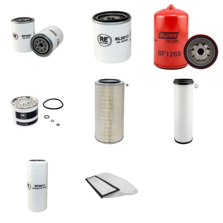 CLAAS LEXION 415 Filter Service Kit w/Perkins 1006.6TA Eng.