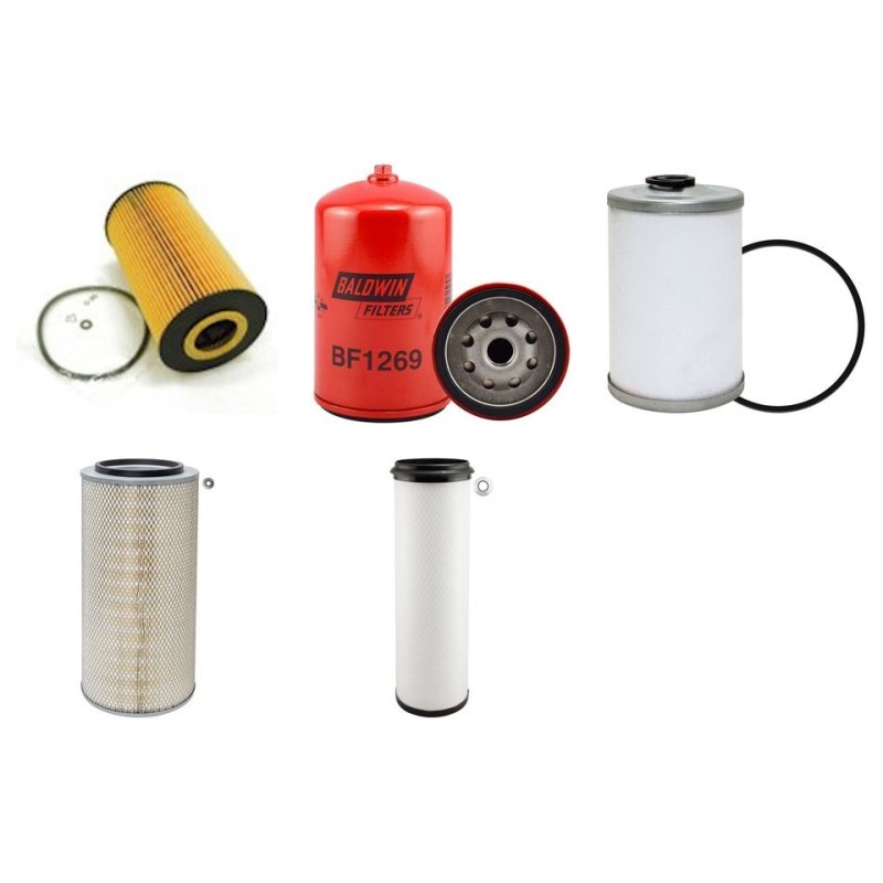 CLAAS LEXION 420 Filter Service Kit w/MERCEDES OM 366LA Eng.   YR  01.96-12.01
