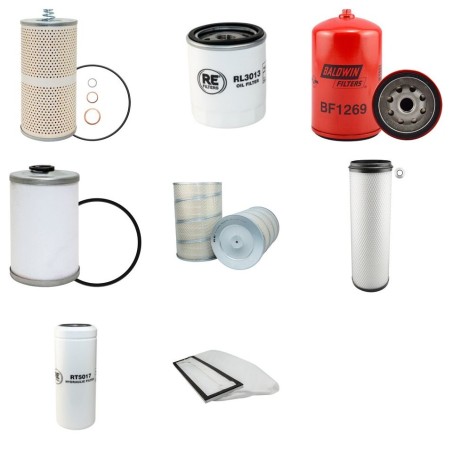 CLAAS LEXION 460 Filter Service Kit w/MERCEDES OM 401LA Eng.
