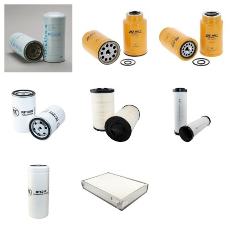 Filter kit suitable for CAT CS76XT with CAT C6E1- Engine Serial No C8F1-/CYX1-