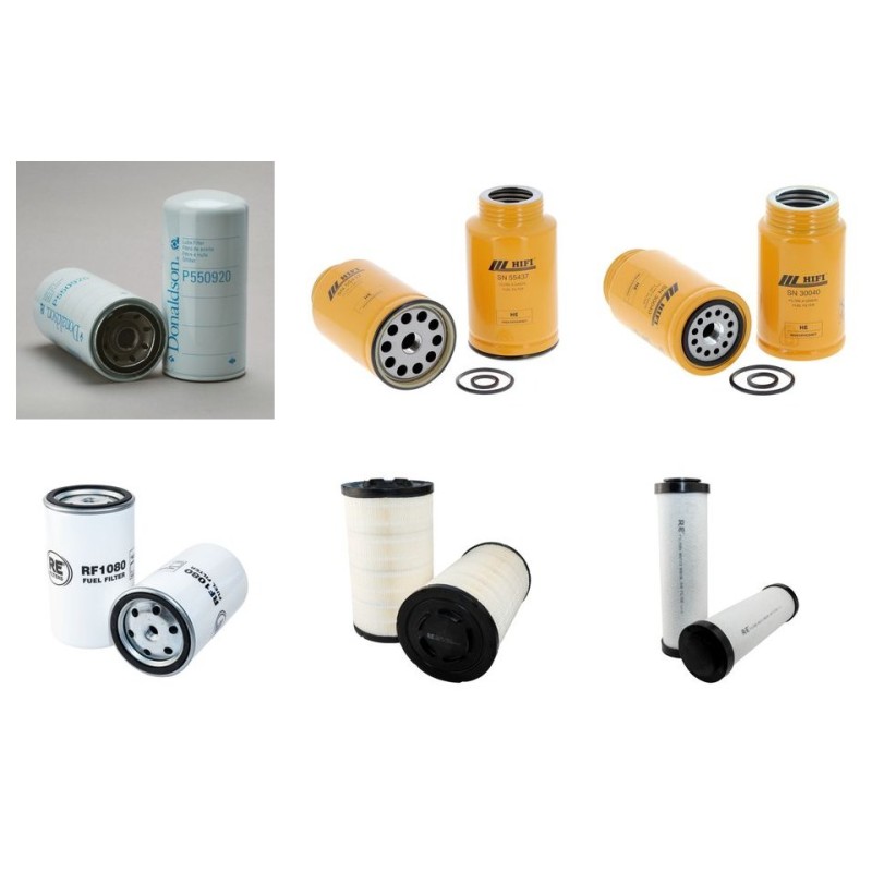 CAT CS 76 XT Filter Service Kit Air Oil Fuel Filters w/CAT C6E1- Eng. SN  C8F1-/CYX1-