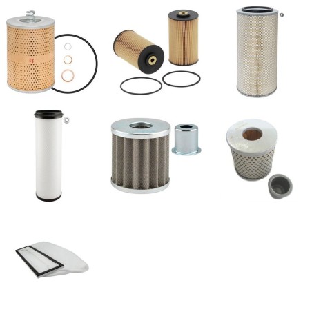 CLAAS MEGA 218 Filter Service Kit w/MERCEDES OM441A Eng.     271 CH
