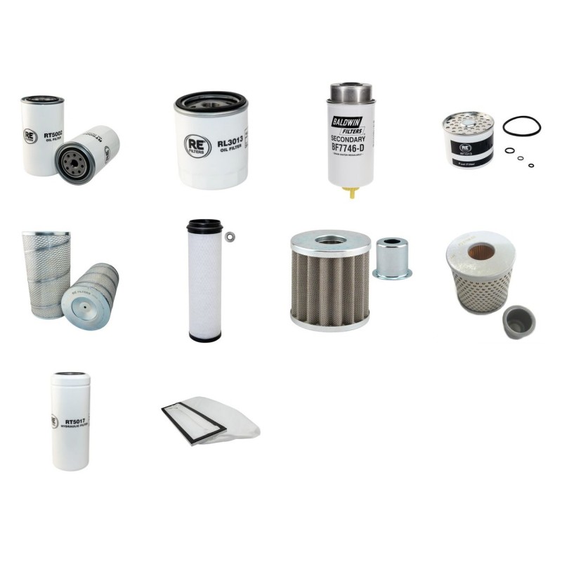 CLAAS MEGA II 202 Filter Service Kit w/Perkins 1006.6T Eng.