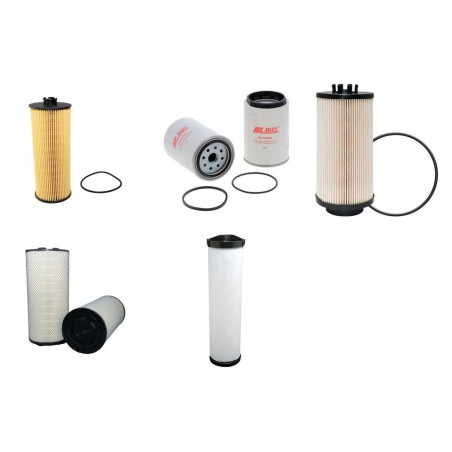 CLAAS MEGA II 203  Filter Service Kit Air Oil Fuel Filters w/MERCEDES OM 906LA Eng. SN   94503000-